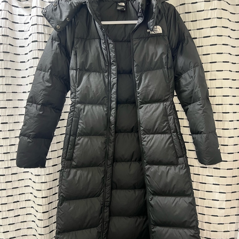 The North Face Women's Long Black Puffer Jacket